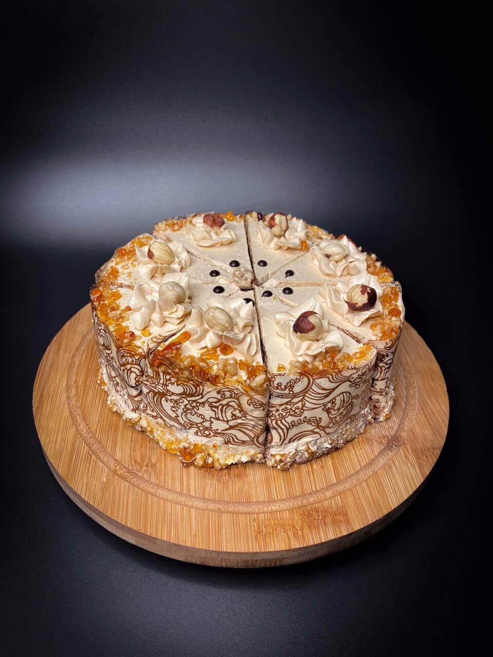 Грильяжный торт, пошаговый рецепт на ккал, фото, ингредиенты - Natali